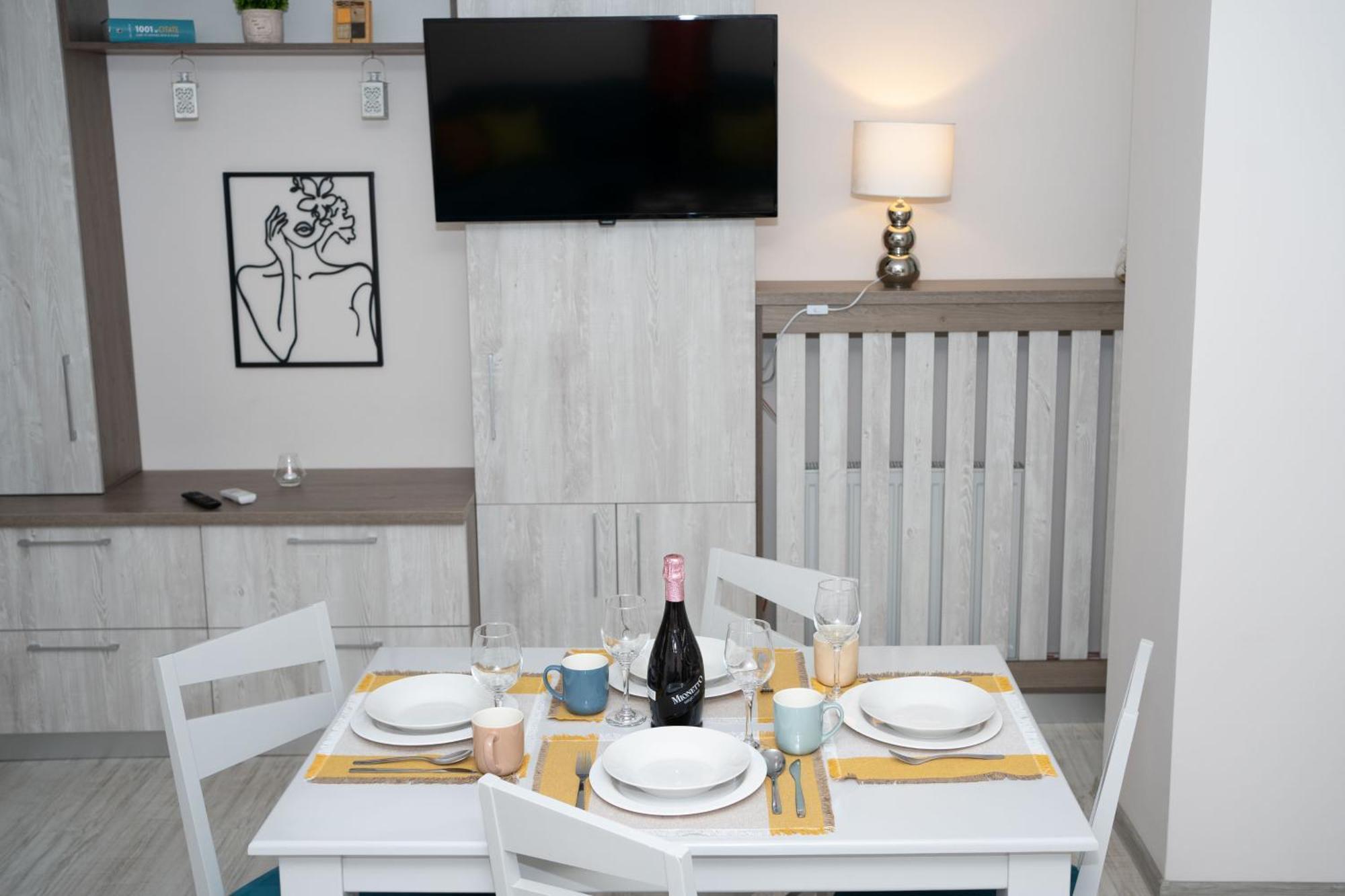Arad Plaza Viktoria Apartament 外观 照片
